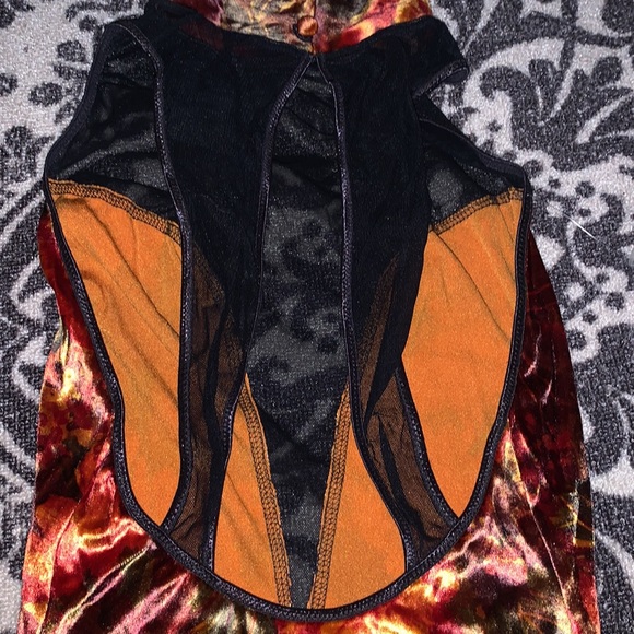 Vintage Velour Victoria’s Secret One-Piece - Picture 3 of 7